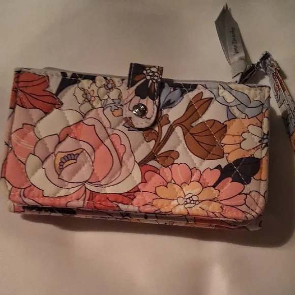 Vera Bradley Multicolor Floral Wristlet - Picture 3 of 16